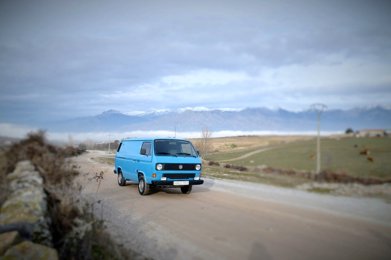 Furgoneta camper Volkswagen Transporter T3 En alquiler en Colmenar Viejo