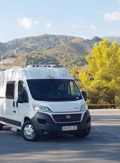 Converted van Carado vlow 601 CVE 03 For hire in Granada