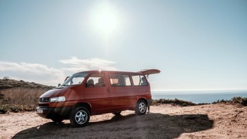 Converted van Volkswagen T4 Multivan For rent in Wiesbaden