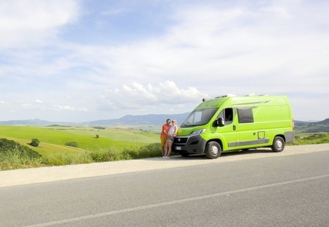 Rental Converted van