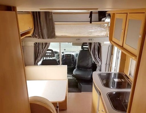 Aluguer de Autocaravana capucino Fiat Dephleffs