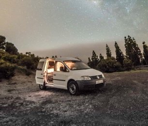 Furgoneta camper Volkswagen Caddy En alquiler en Las Palmas De Gran Canaria