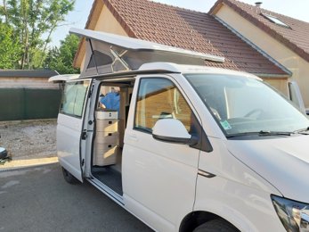 Van Stylevan volkswagen t6 en location à Bonnétage