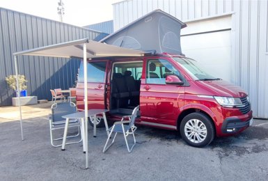 Van Volkswagen California Beach en location à Bayonne