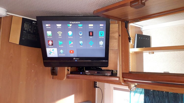 Rental A-class motorhome