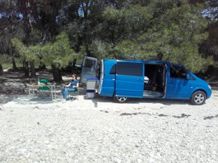 Camper Mercedes Vito For rent in Trogir