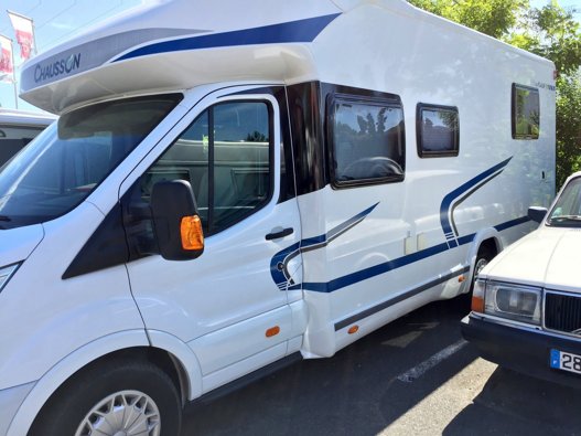 Aluguer de Autocaravana Perfilada Chausson 718Eb Flash