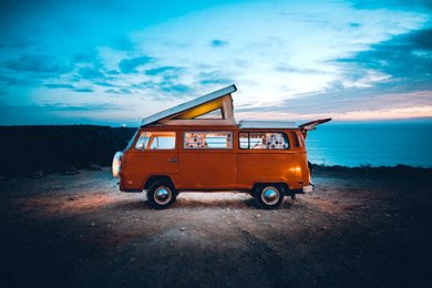 Fourgon aménagé Volkswagen Transporter en location à Faro