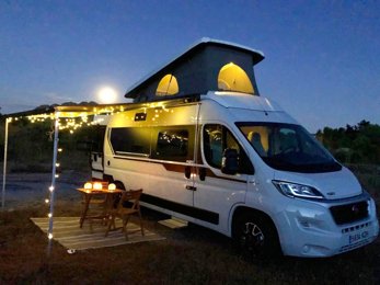 Camper gran volumen Pilote V600G En alquiler en San Fernando De Henares