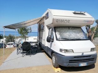 Camper Mansardato Rimor BrigSuper 660 condiviso a Capriglia