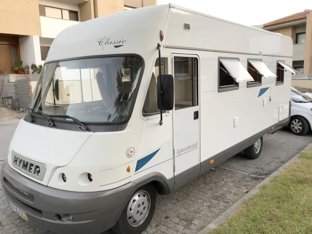 Motorhome ‘A’ class Hymer Classic B655 For hire in Braga