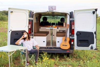 Van Campervans Montblanc Mont Blanc en location à Manacor