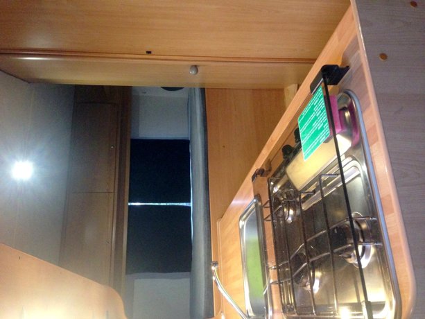 Viaggio del Camper Mansardato