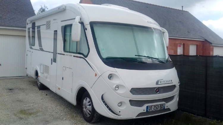 Rental A-class motorhome
