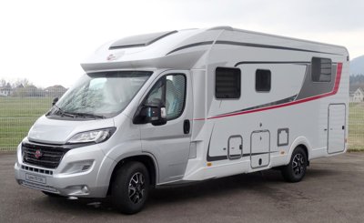 halfintegraal camper Bürstner T 736 G Te huur in Raves