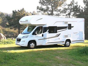 Camper Mansardato Benimar 324 condiviso a Galicia
