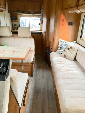 Rental A-class motorhome