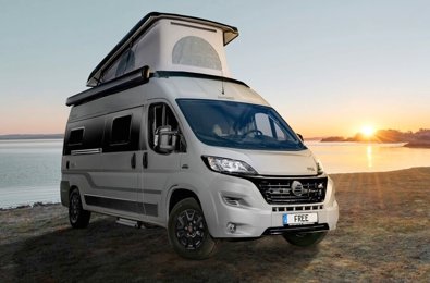 Fourgon aménagé Hymer Free 600 campus en location à Bozel