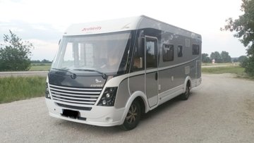 RV ‘A’ class Dethleffs Esprit I 6810 For rent in Landau An Der Isar
