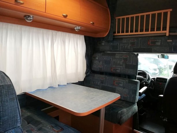 Vermietung von Alkoven Wohnmobil