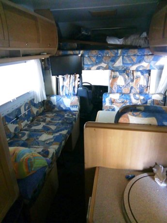 Vermietung von Alkoven Wohnmobil