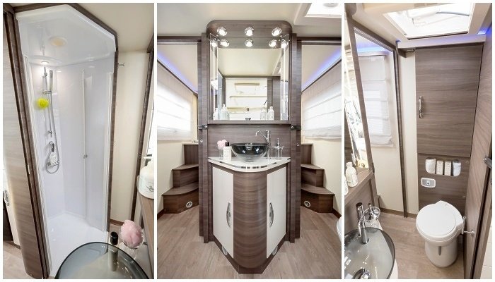 Viaggio del Camper Semintegrale