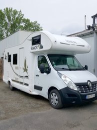 Camper Mansardato Rimor Rimor Katamarano 3 condiviso a Neustadt An Der Orla