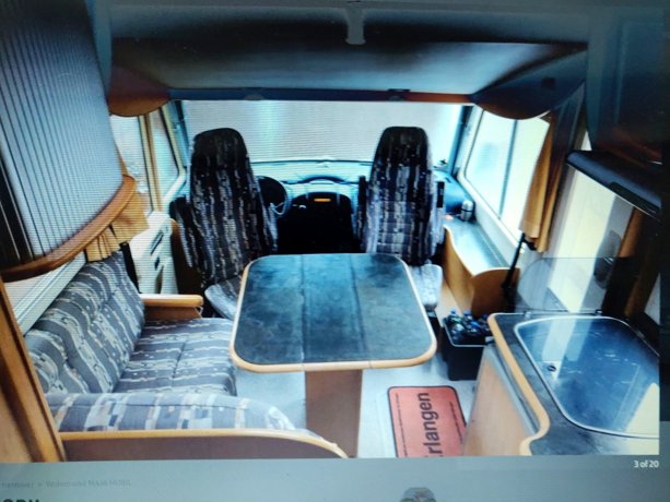 Rental A-class motorhome