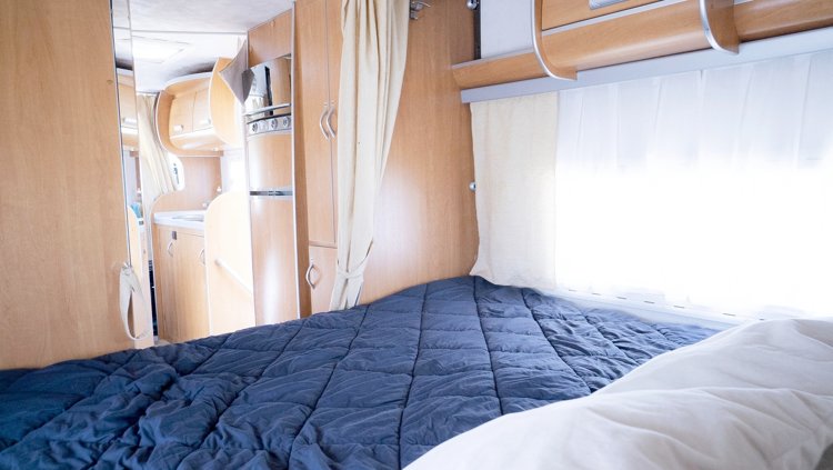 Viaggio del Camper Semintegrale