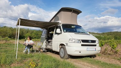 Van Volkswagen T4 California en location à Vals-Les-Bains