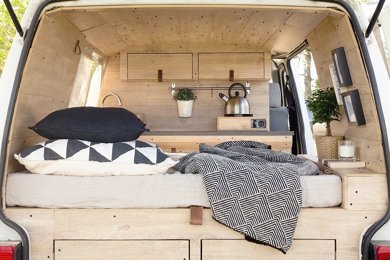Campervan Volkswagen Transporter T4 Te huur in Palmela