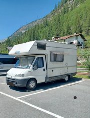 Camper Mansardato Roller Team Fiat ducato condiviso a Torino