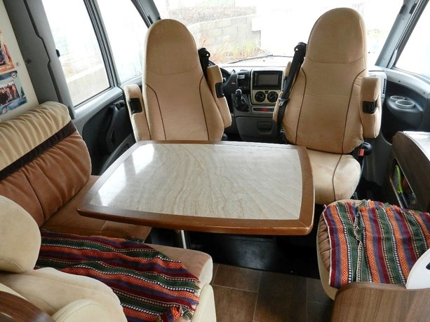 Rental A-class motorhome