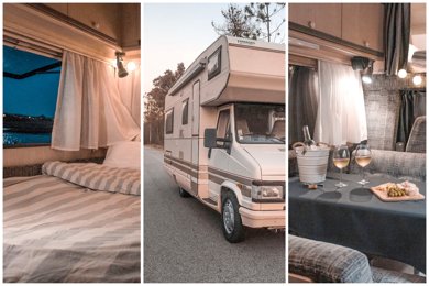 Camper Mansardato Fiat Ducato 290 condiviso a Aveiro