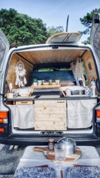 Campervan Volkswagen Transporter 1.9 TDI Te huur in Capbreton