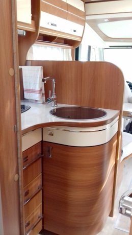 Rental A-class motorhome