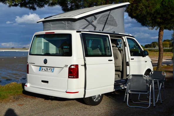 Aluguer de Campervan Volkswagen California T6 Coast