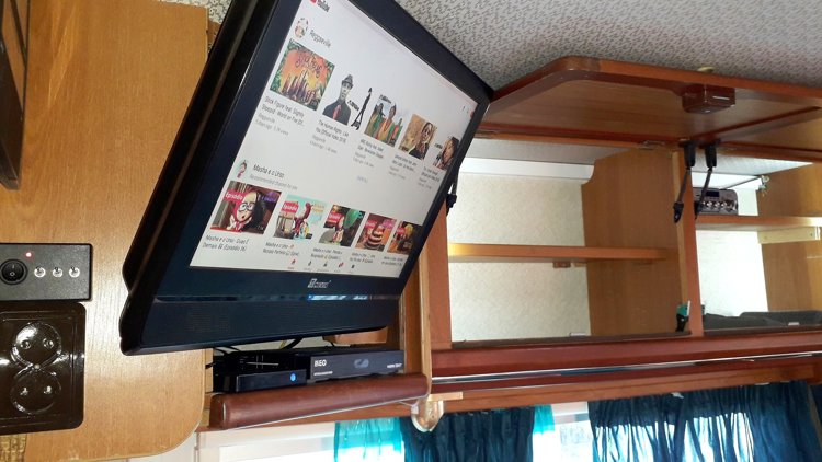 Rental A-class motorhome