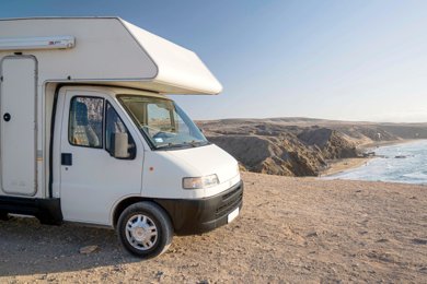 Autocaravana Capuchina Fiat Autoroller I En alquiler en Las Playitas