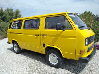 Campervan Volkswagen T3 Te huur in Ortaffa