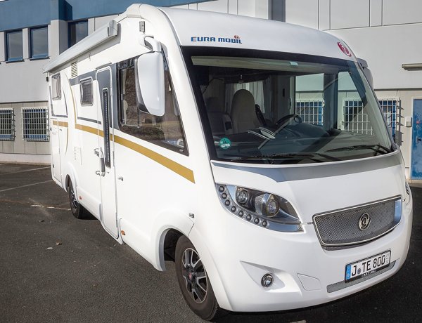 Rental A-class motorhome