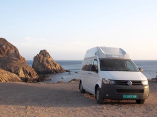 Campingbus Volkswagen Transporter T5 2 l 102 ch zu vermieten in València