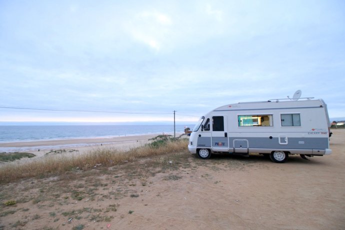 Rental A-class motorhome