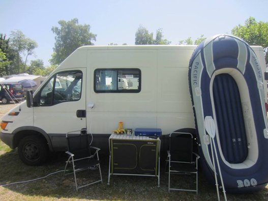 Location Fourgon am nag  Tours Iveco  Daily 2003 Yescapa