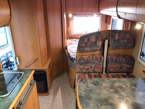 Alquiler de la Autocaravana Perfilada