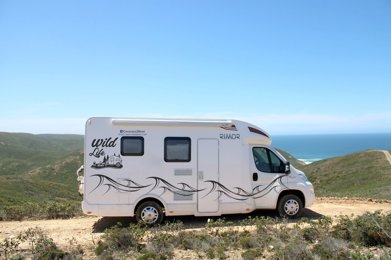 Integraal mobilhome Rimor Ducato 120 Multijet Te huur in Loulé