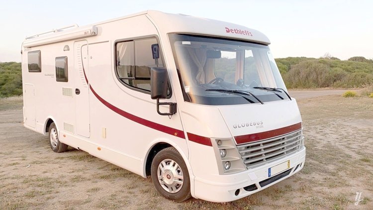 Rental A-class motorhome