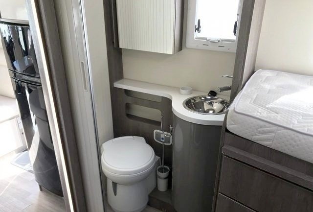 Rental A-class motorhome