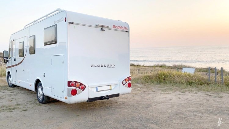 Rental A-class motorhome