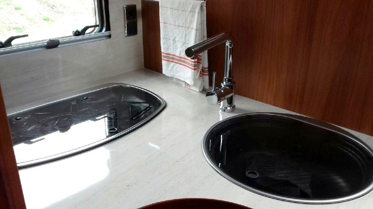 Rental A-class motorhome